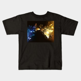 Contrasting Night Butterflies Kids T-Shirt